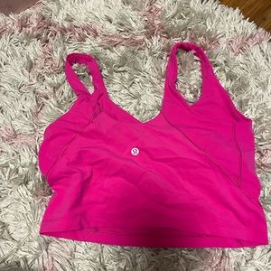 Sonic pink lululemon align tank size 8
